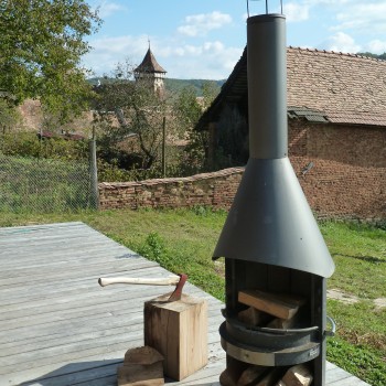 BBQ-Fireplace in Romania